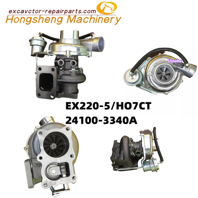 Isuzu H07CT ex220-5 de Motor h07c-TD 24100-3340A van GraafwerktuigTurbocharger H07CT