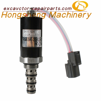 Het Graafwerktuig Solenoid Valve SK200-6E Proefsolenoid valve van G24D12A Kobelco