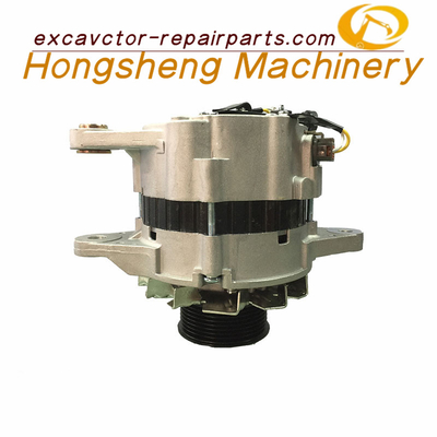 Hitachigraafwerktuig Generator 4HK1 ZAX230 250-3 24V 50A 8PK 0-35000-4558