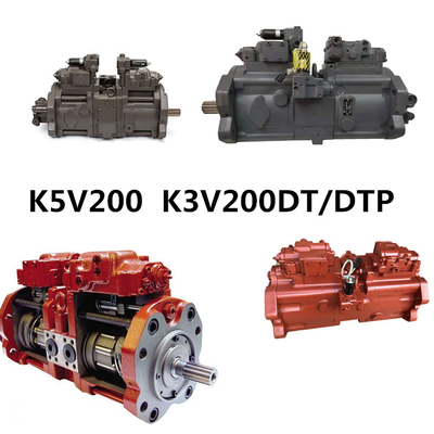 Het Graafwerktuig Hydraulic Pump K3V200DT/DTP van Kawasaki K5V200 voor MachinesReparatiewerkplaatsen