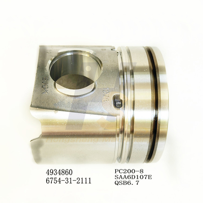 4934860 4955160 Graafwerktuig Engine Parts 6754-31-2111 voor pc200-8 S6D107 QSB6.7